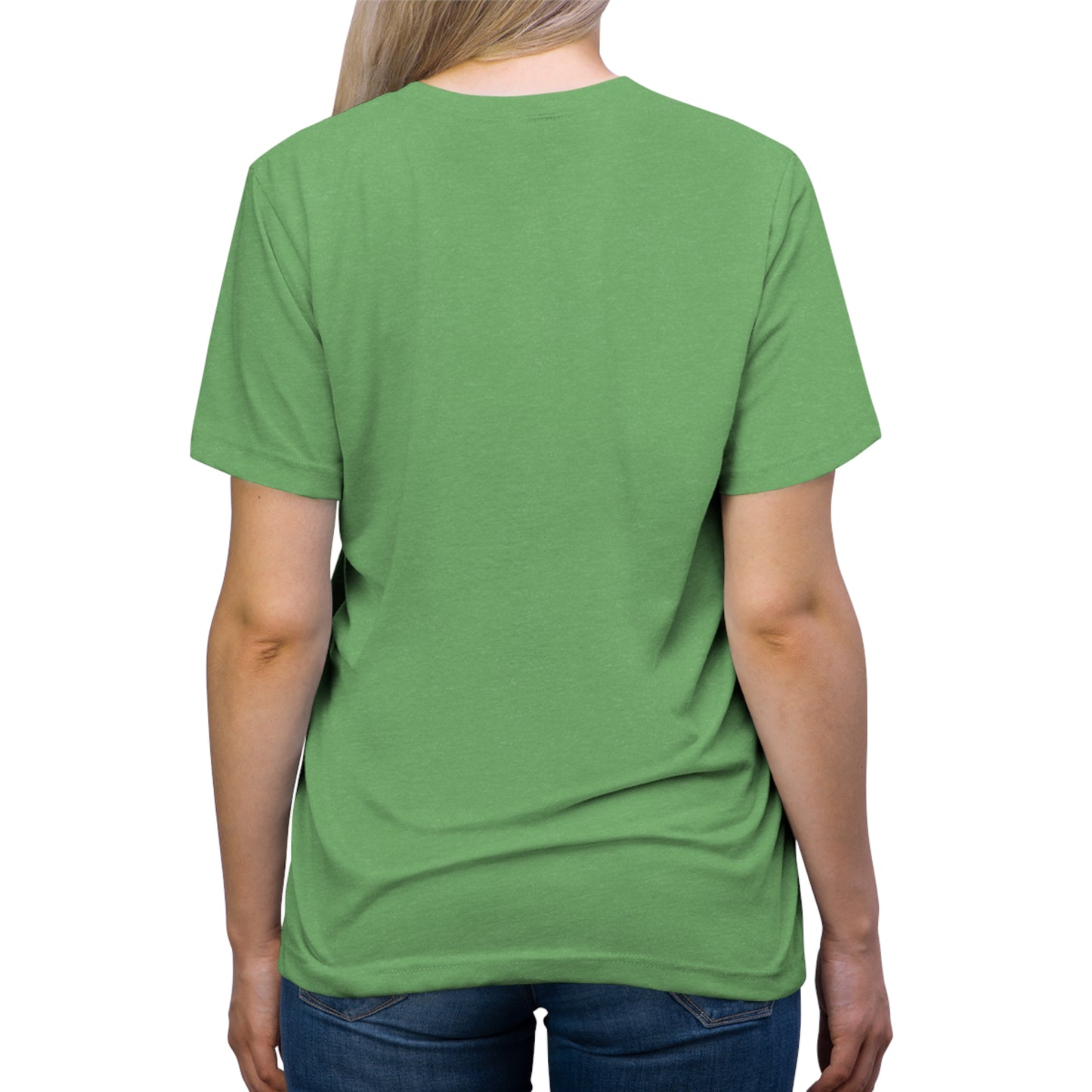 Baseball Cutout - Bella+Canva Unisex Triblend Tee