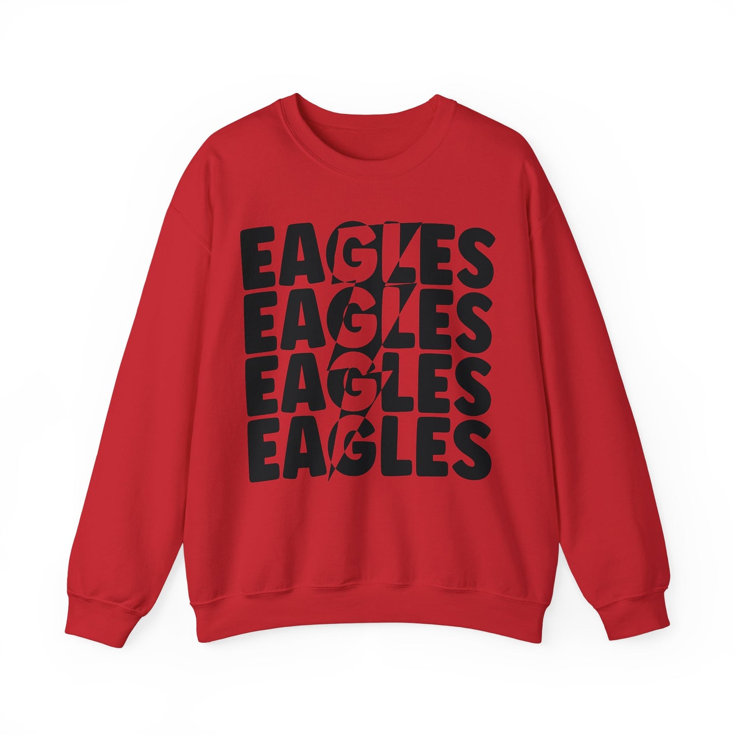 Lightning Bolt Eagle - Gildan Unisex Heavy Blend™ Crewneck Sweatshirt