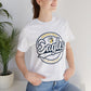 Eagles Circle Stamp - Bella+Canva Unisex Jersey Short Sleeve Tee