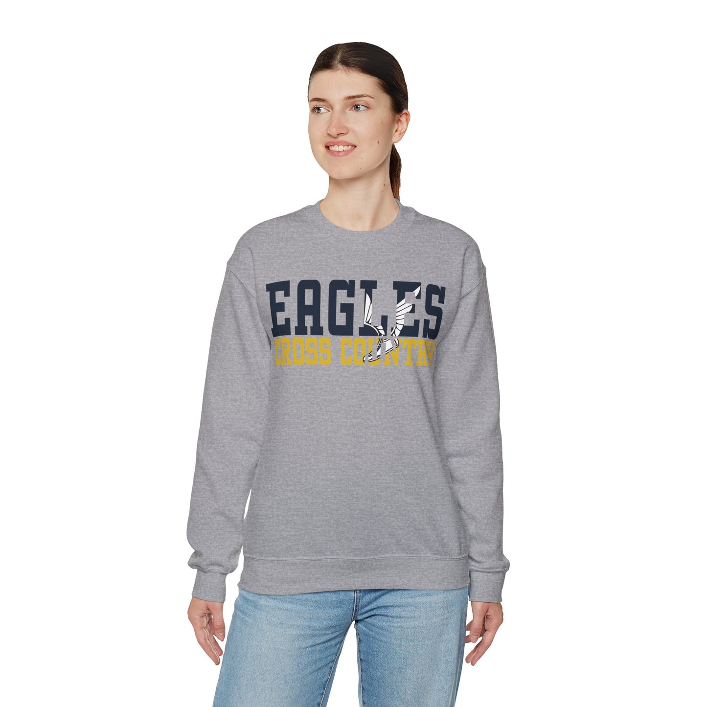 Cross Country - Gildan Unisex Heavy Blend™ Crewneck Sweatshirt