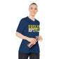 Softball Cutout - Team 365 Women's Performance V-Neck T-Shirt