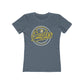 Eagles Circle Stamp - Next Level Women's The Boyfriend Tee