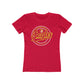 Eagles Circle Stamp - Next Level Women's The Boyfriend Tee