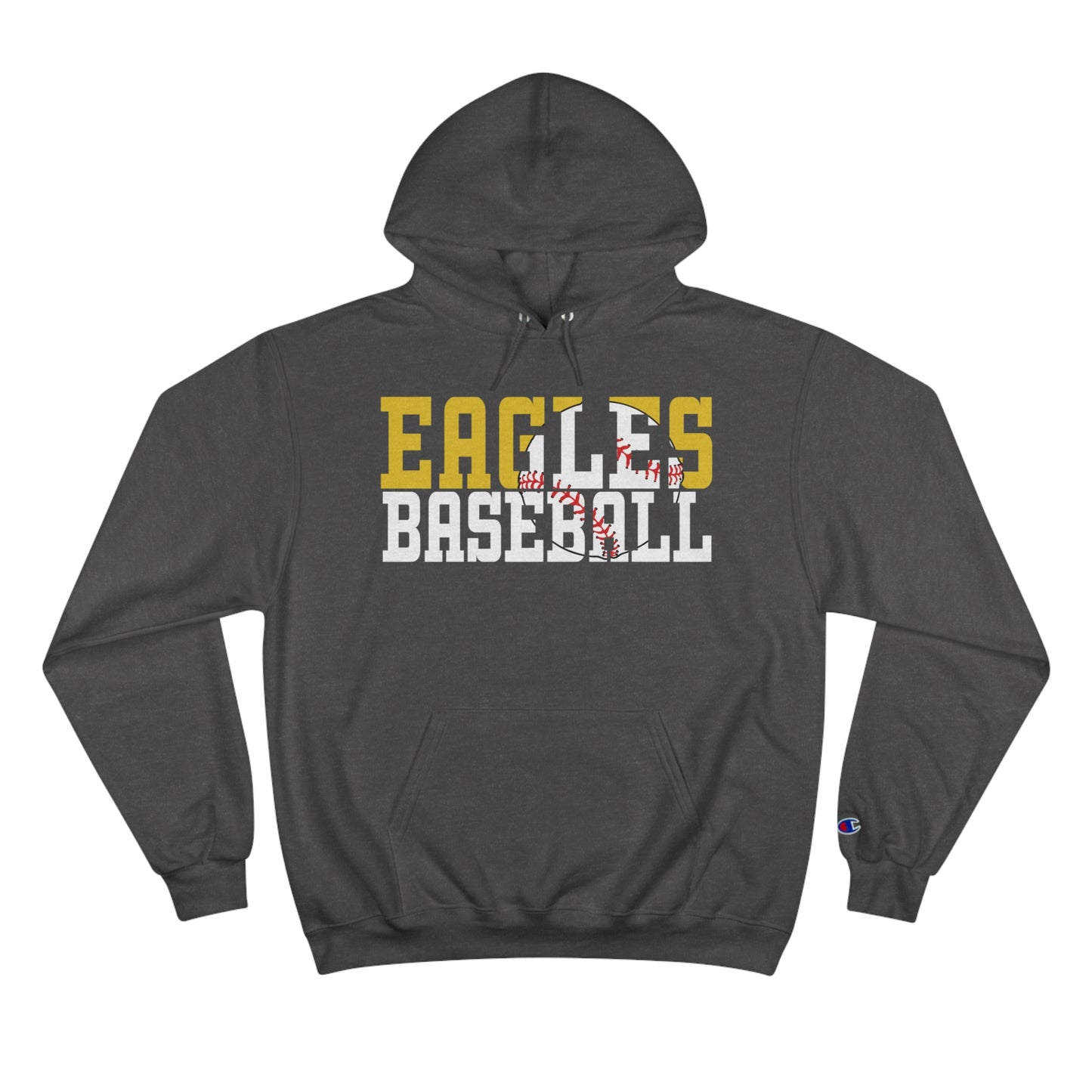 Baseball Cutout - Champion Hoodie