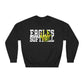 Softball Cutout - Gildan Unisex DryBlend® Crewneck Sweatshirt