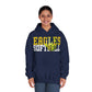 Softball Cutout - Gildan Unisex DryBlend® Hooded Sweatshirt