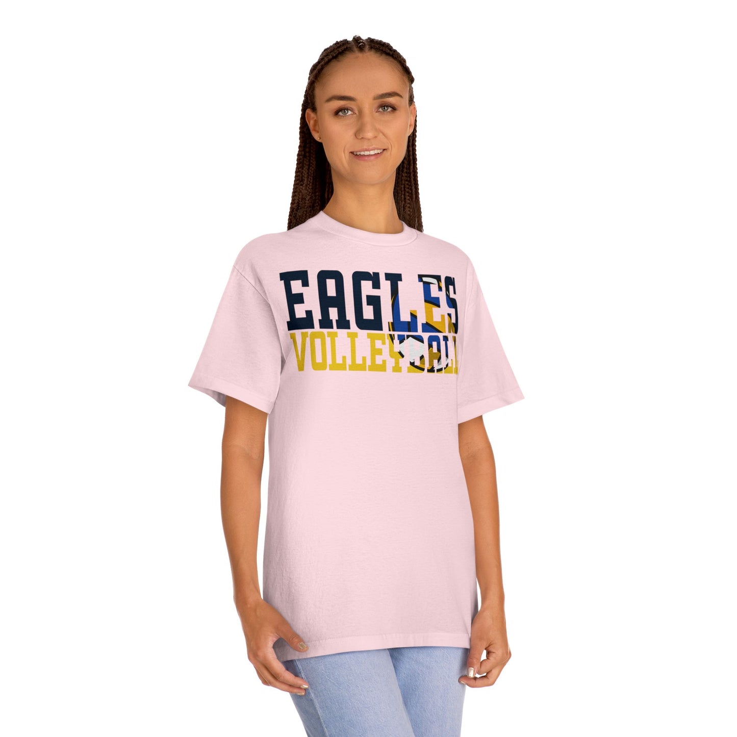 Volleyball Cutout - American Apparel Unisex Classic Tee