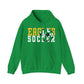 Soccer Cutout - Gildan Unisex Heavy Blend™ Hooded Sweatshirt