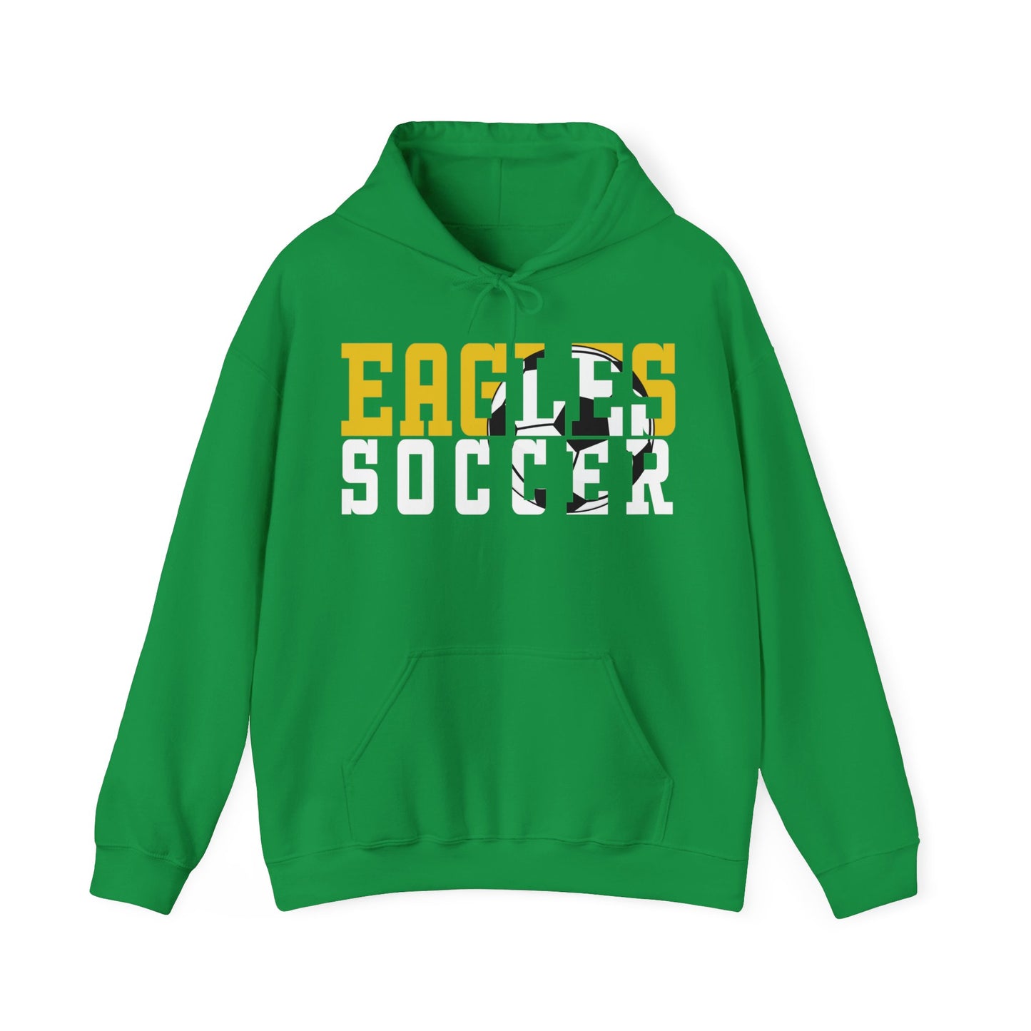 Soccer Cutout - Gildan Unisex Heavy Blend™ Hooded Sweatshirt