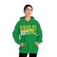 Softball Cutout - Gildan Unisex Heavy Blend™ Hooded Sweatshirt