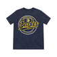 Eagles Circle Stamp - Bella-Canva Unisex Triblend Tee