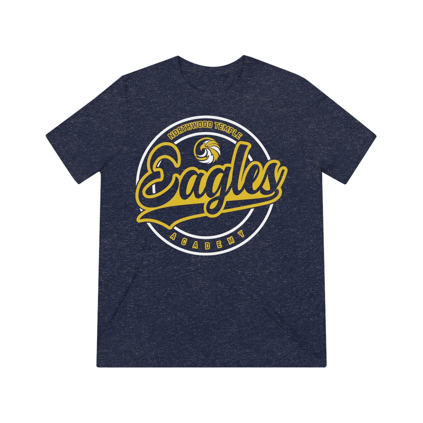 Eagles Circle Stamp - Bella-Canva Unisex Triblend Tee