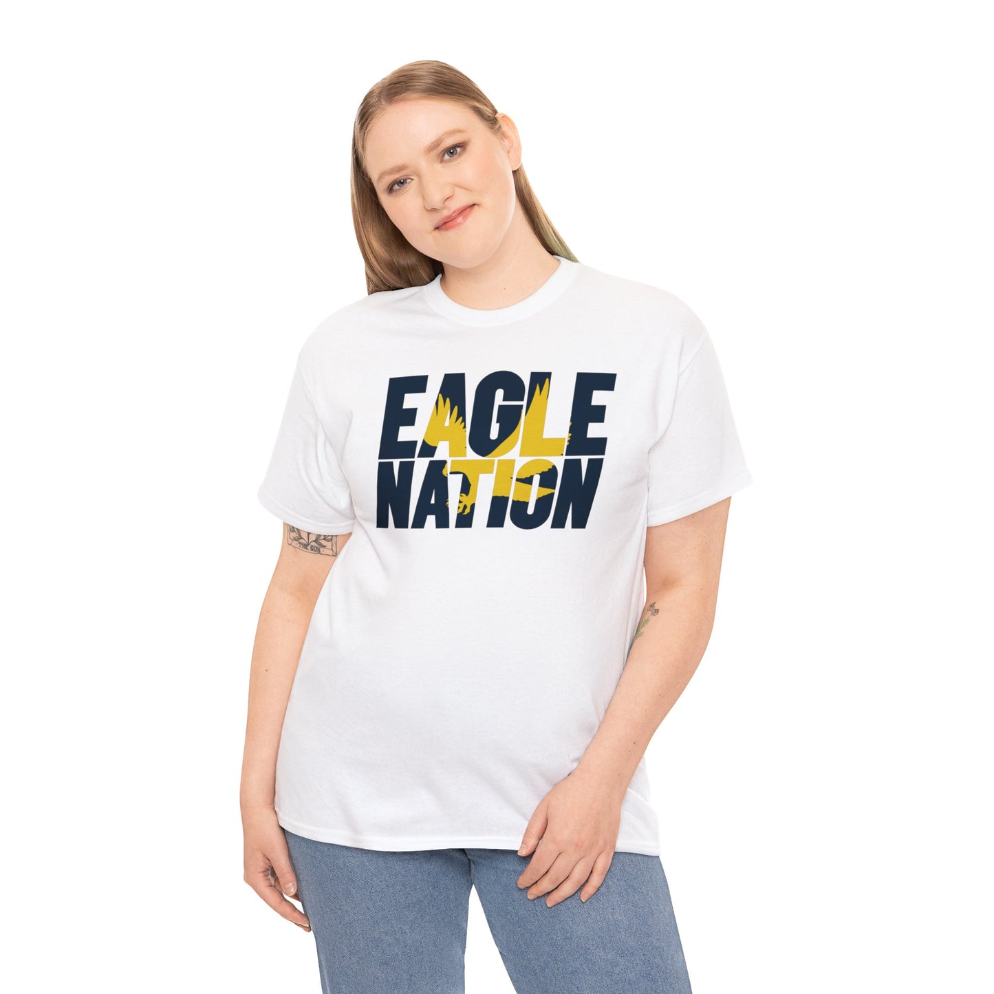 Eagle Nation - Gildan Heavy Cotton Tee