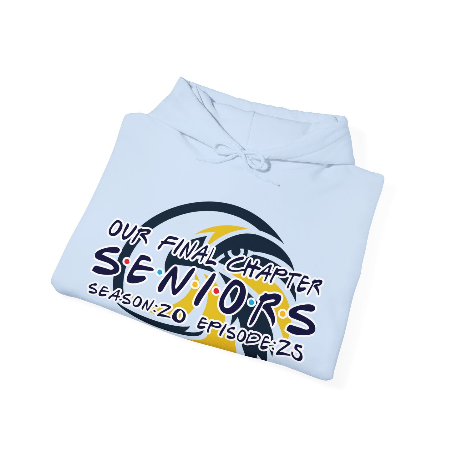 S.E.N.I.O.R.S. c/o 2025 - Gildan Unisex Heavy Blend™ Hooded Sweatshirt