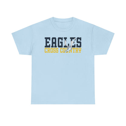 Cross Country Cutout - Gildan Unisex Heavy Cotton Tee