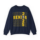 Seniors Cross Stacked c/o 2025 - Gildan Unisex Heavy Blend™ Crewneck Sweatshirt