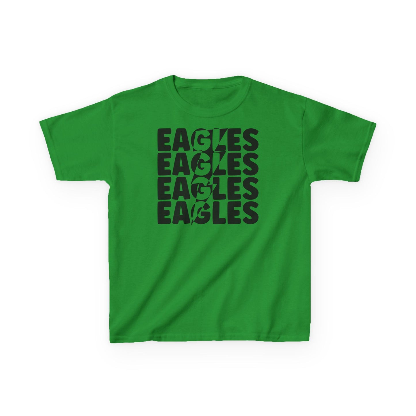 Lightning Bolt Eagle - Gildan Kids Heavy Cotton™ Tee