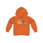 Volleyball Cutout - Gildan Youth Heavy Blend Hooded Sweatshirt