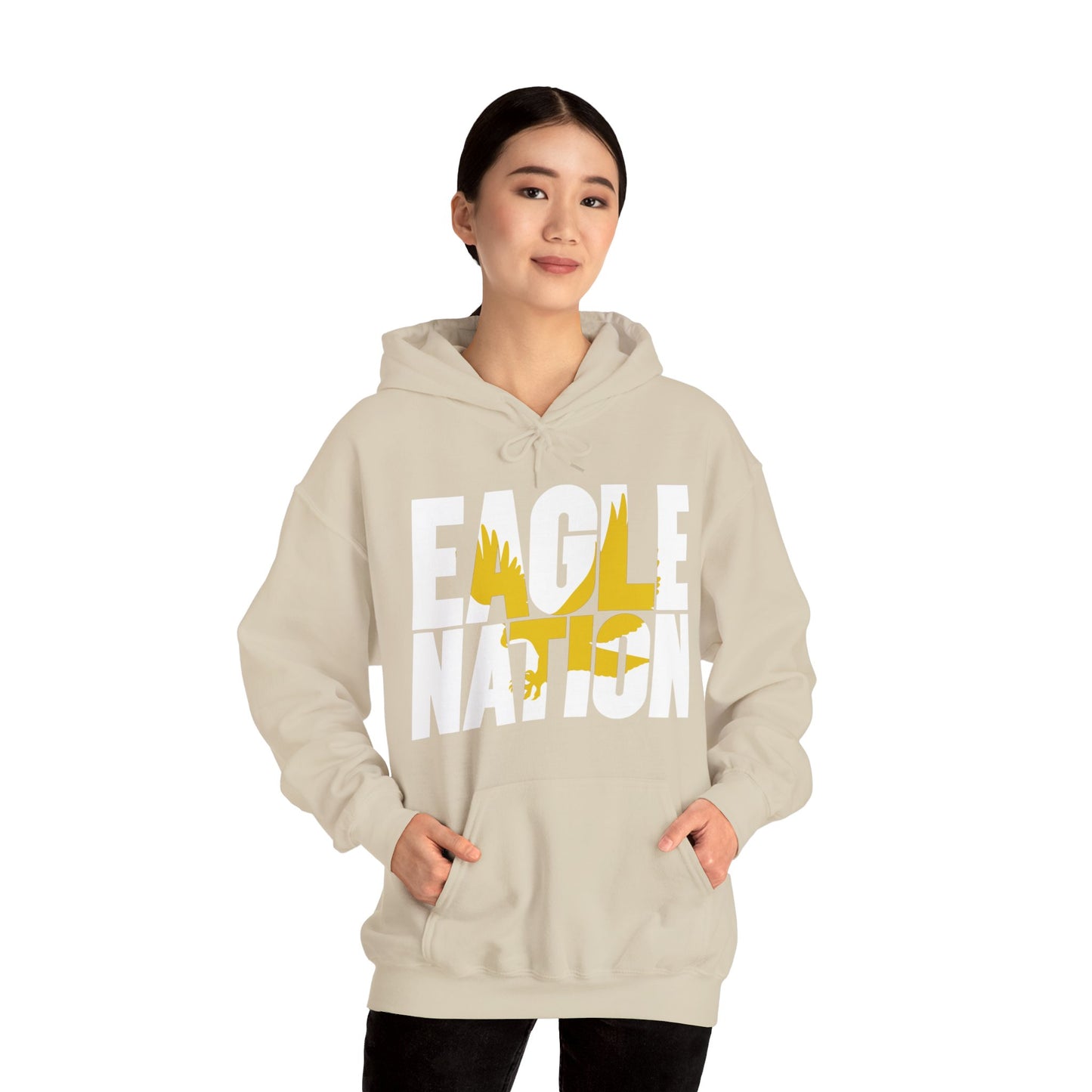 Eagle Nation - Gildan Unisex Heavy Blend™ Hooded Sweatshirt