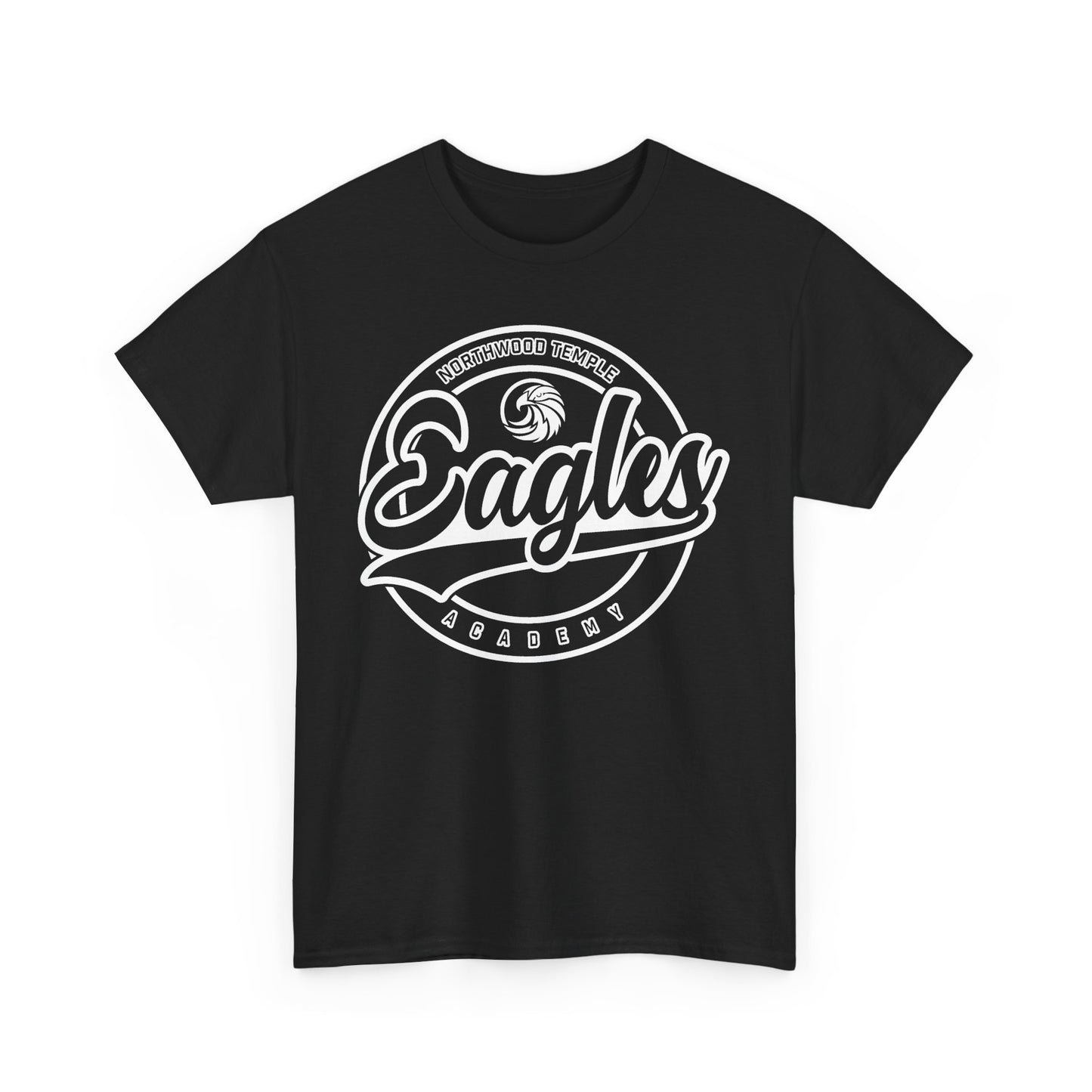 Eagles Circle Stamp - Gildan Unisex Heavy Cotton Tee