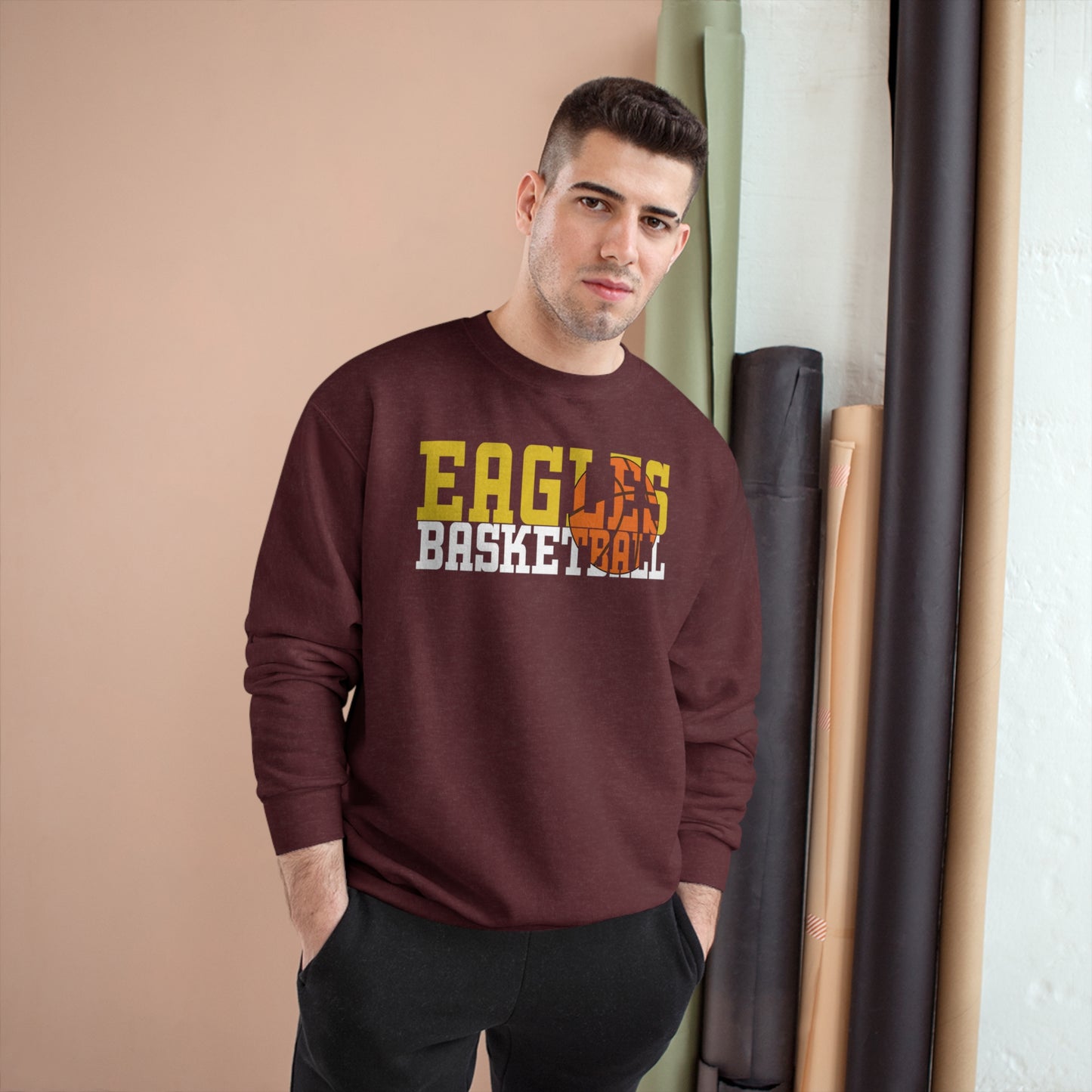 Basketball Cutout - Champion Sweatshirt