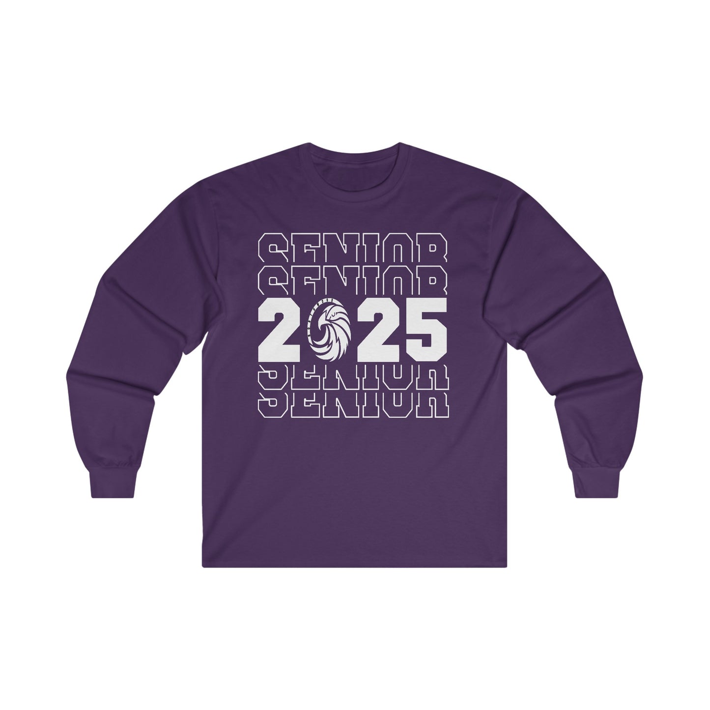 Senior Stacked c/o 2025 - Gildan Unisex Ultra Cotton Long Sleeve Tee