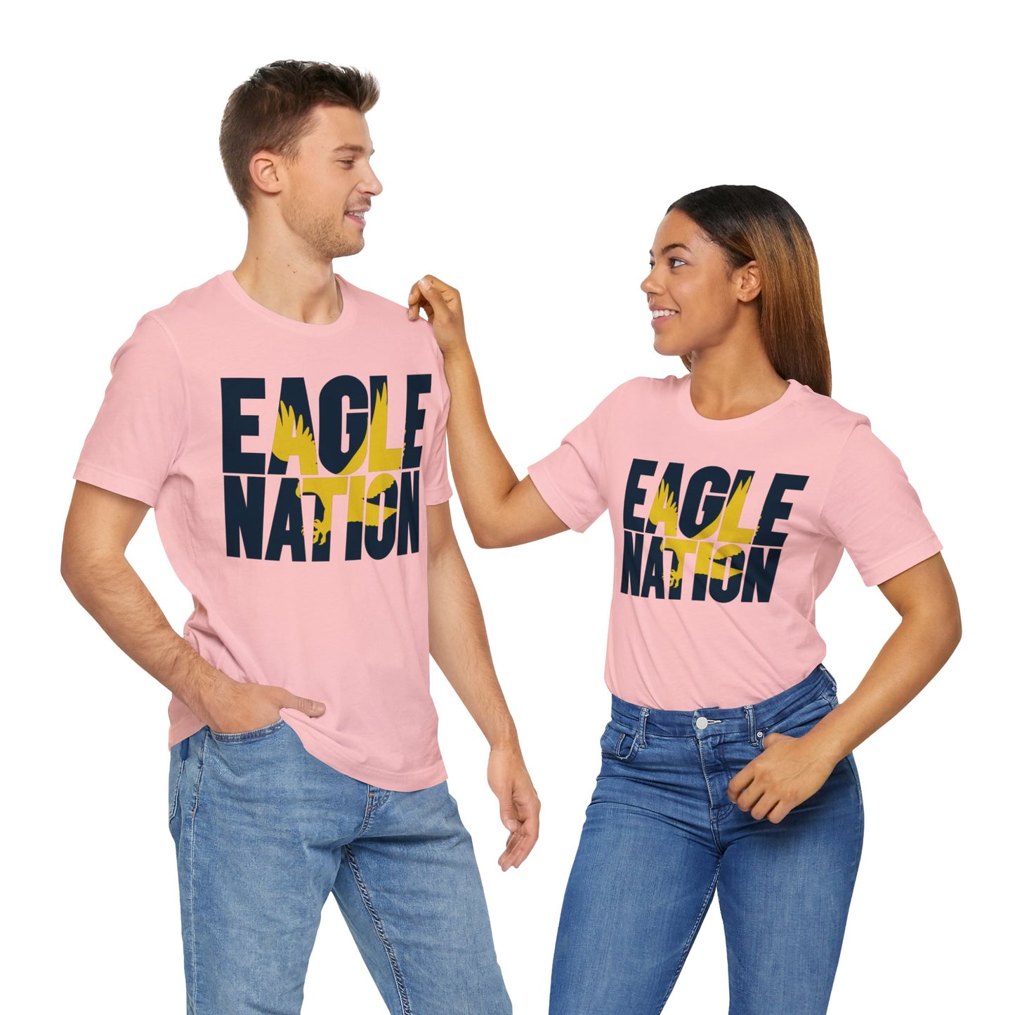 Eagle Nation - Bella+Canva Unisex Jersey Short Sleeve Tee