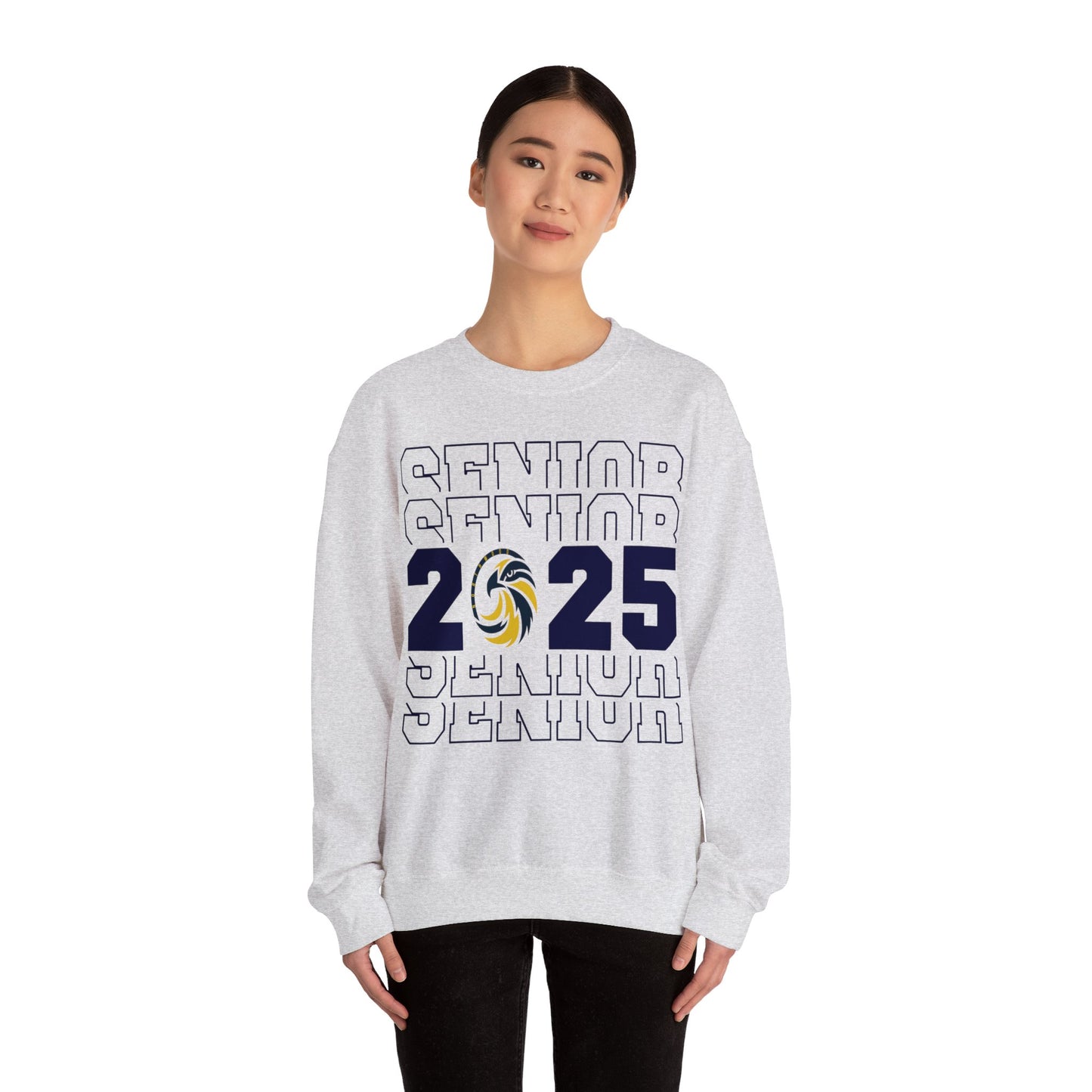 Senior Stacked c/o 2025 - Gildan Unisex Heavy Blend™ Crewneck Sweatshirt