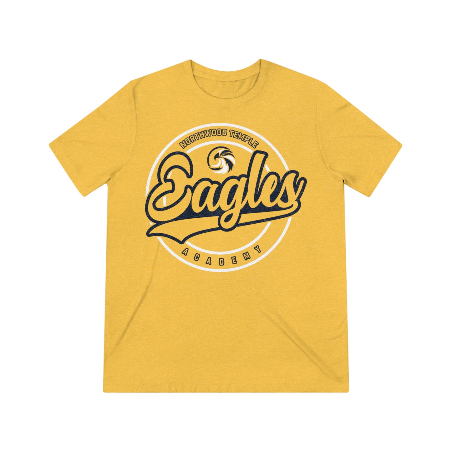 Eagles Circle Stamp - Bella-Canva Unisex Triblend Tee