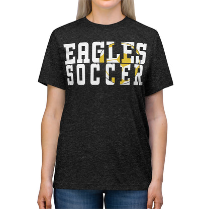 Soccer Cutout - Bella+Canva Unisex Triblend Tee
