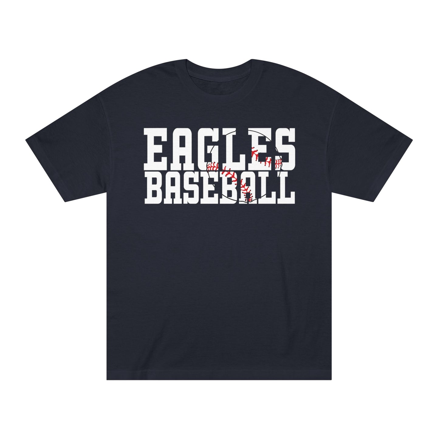 Baseball Cutout - American Apparel Unisex Classic Tee