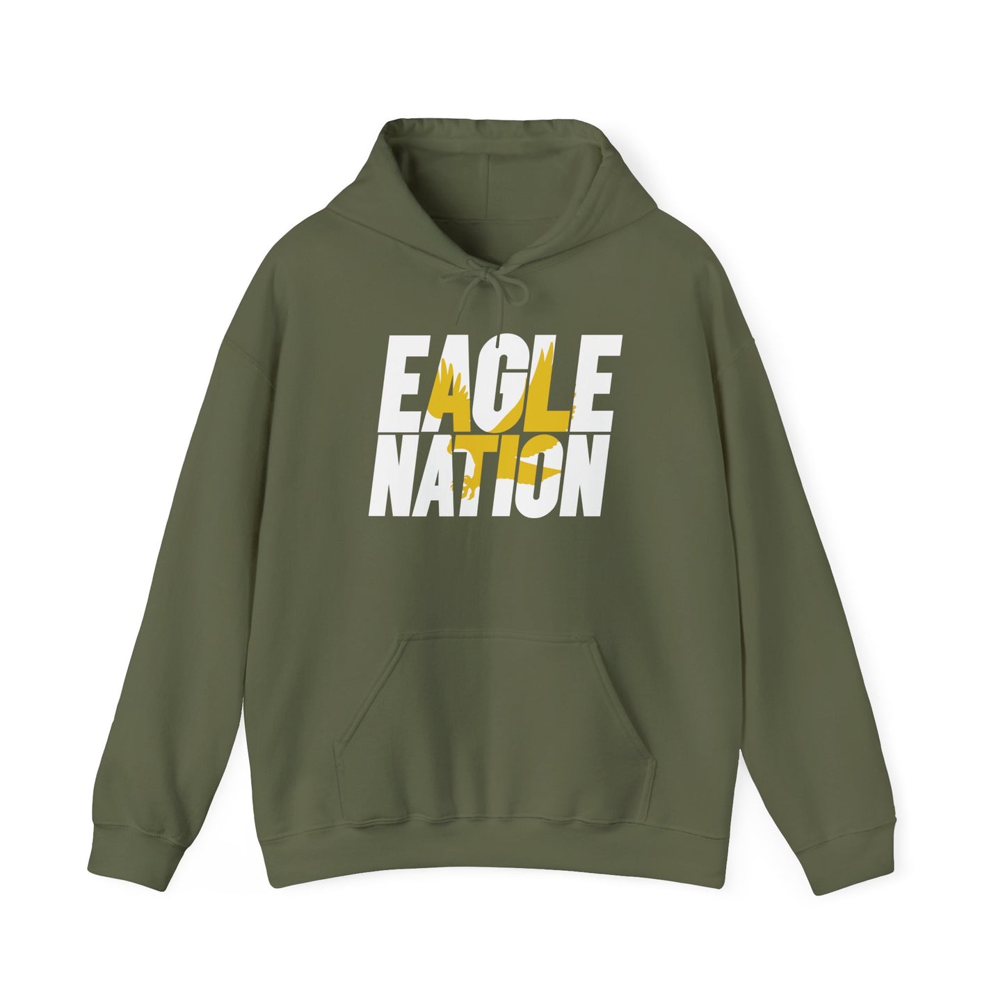 Eagle Nation - Gildan Unisex Heavy Blend™ Hooded Sweatshirt