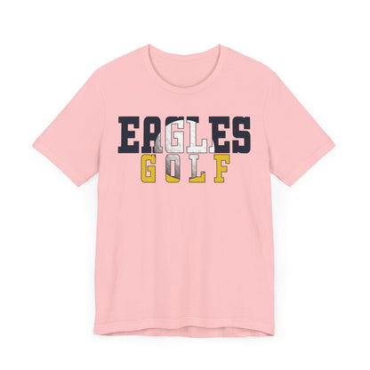Golf Cutout - Bella+Canva Unisex Jersey Short Sleeve Tee
