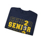 Seniors Cross Stacked c/o 2025 - Gildan Unisex Heavy Blend™ Crewneck Sweatshirt