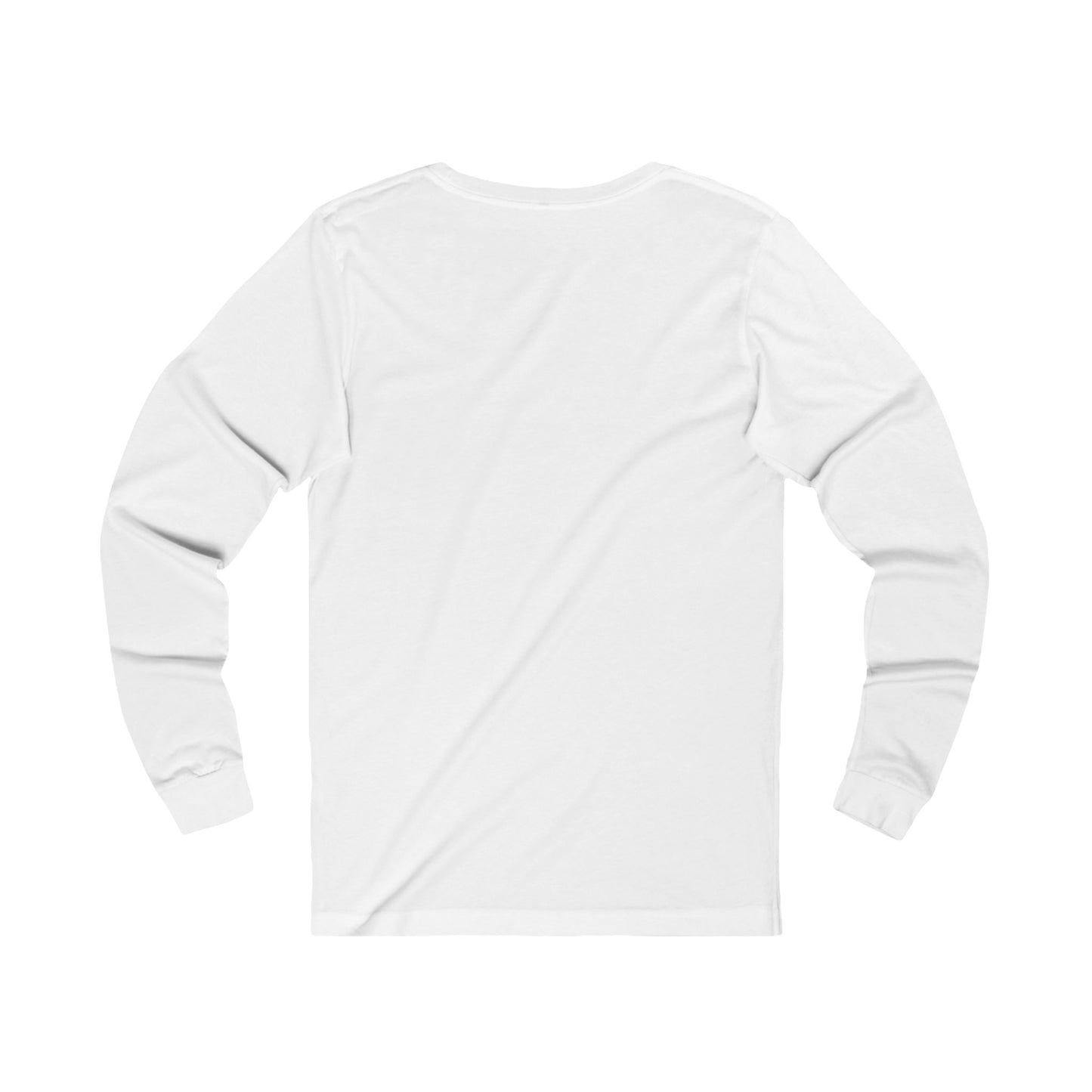 Softball Cutout - Bella+Canva Unisex Jersey Long Sleeve Tee