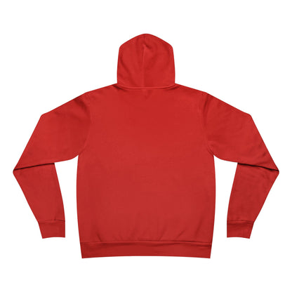 Basketball Cutout - Bella+Canva Unisex Sponge Fleece Pullover Hoodie