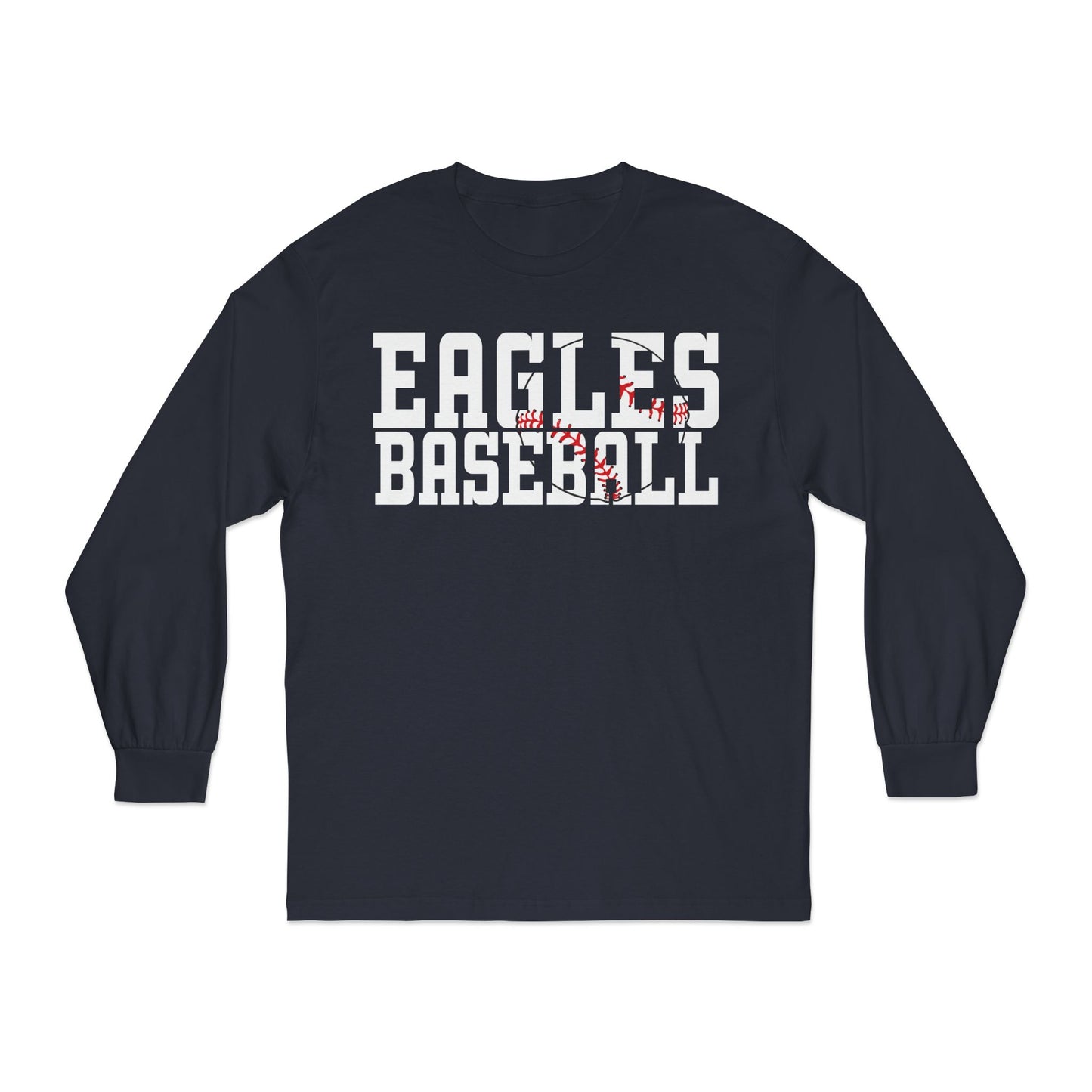 Baseball Cutout - American Apparel Unisex Classic Long Sleeve T-Shirt