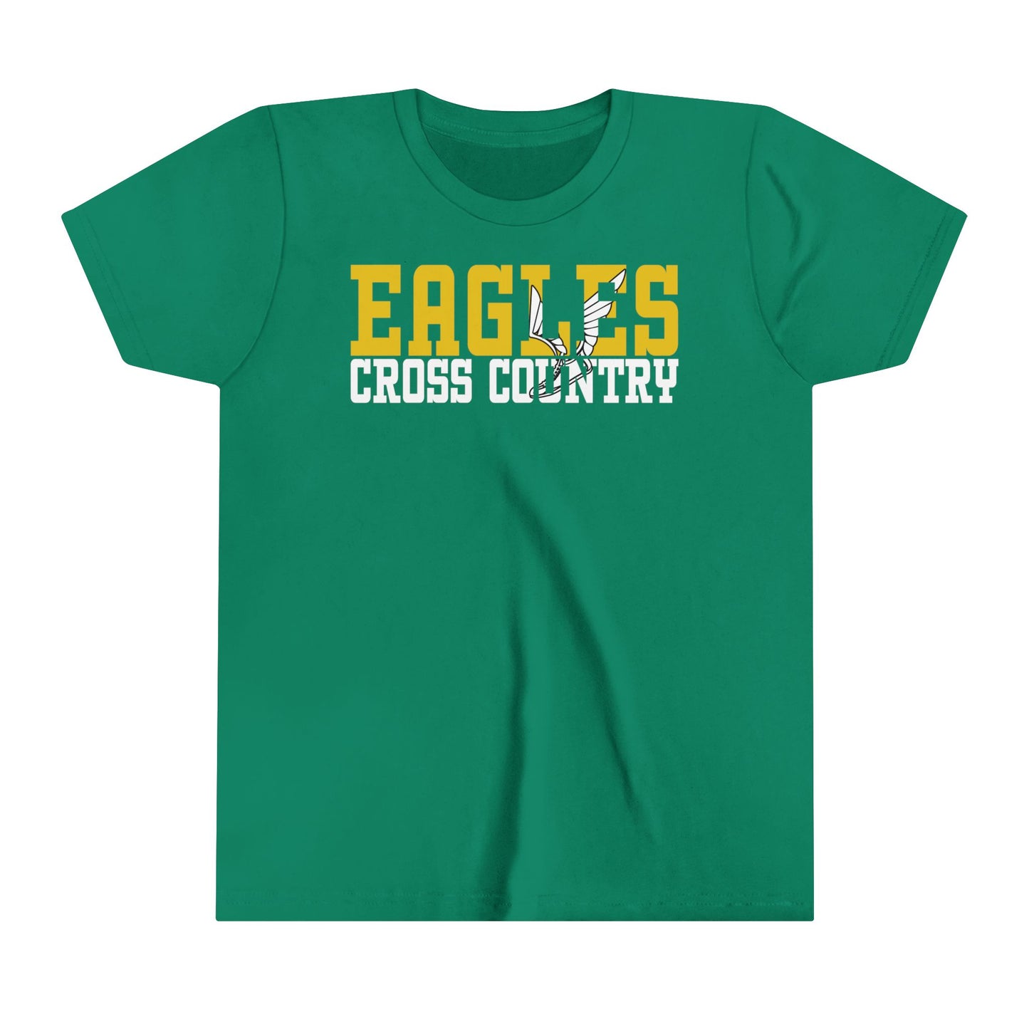 Cross County Cutout - Bella+Canva Youth Short Sleeve Tee