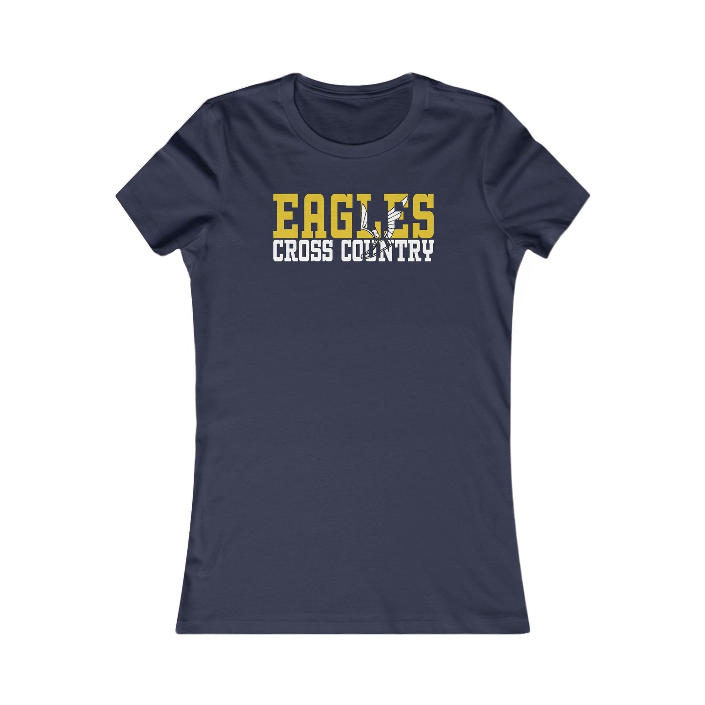 Cross Country Cutout - Bella+Canva Women's Favorite Tee