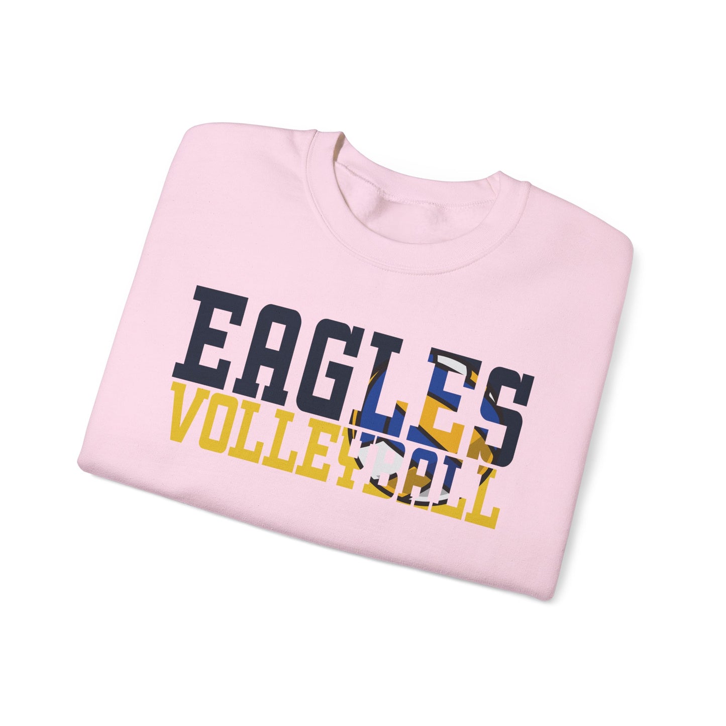 Volleyball Cutout - Gildan Unisex Heavy Blend™ Crewneck Sweatshirt