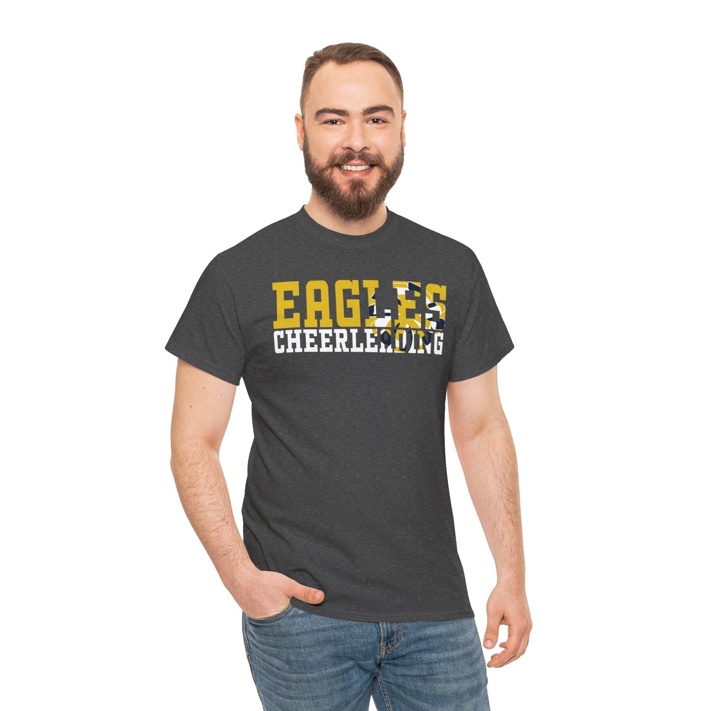 Cheerleading Cutout - Gildan Unisex Heavy Cotton Tee