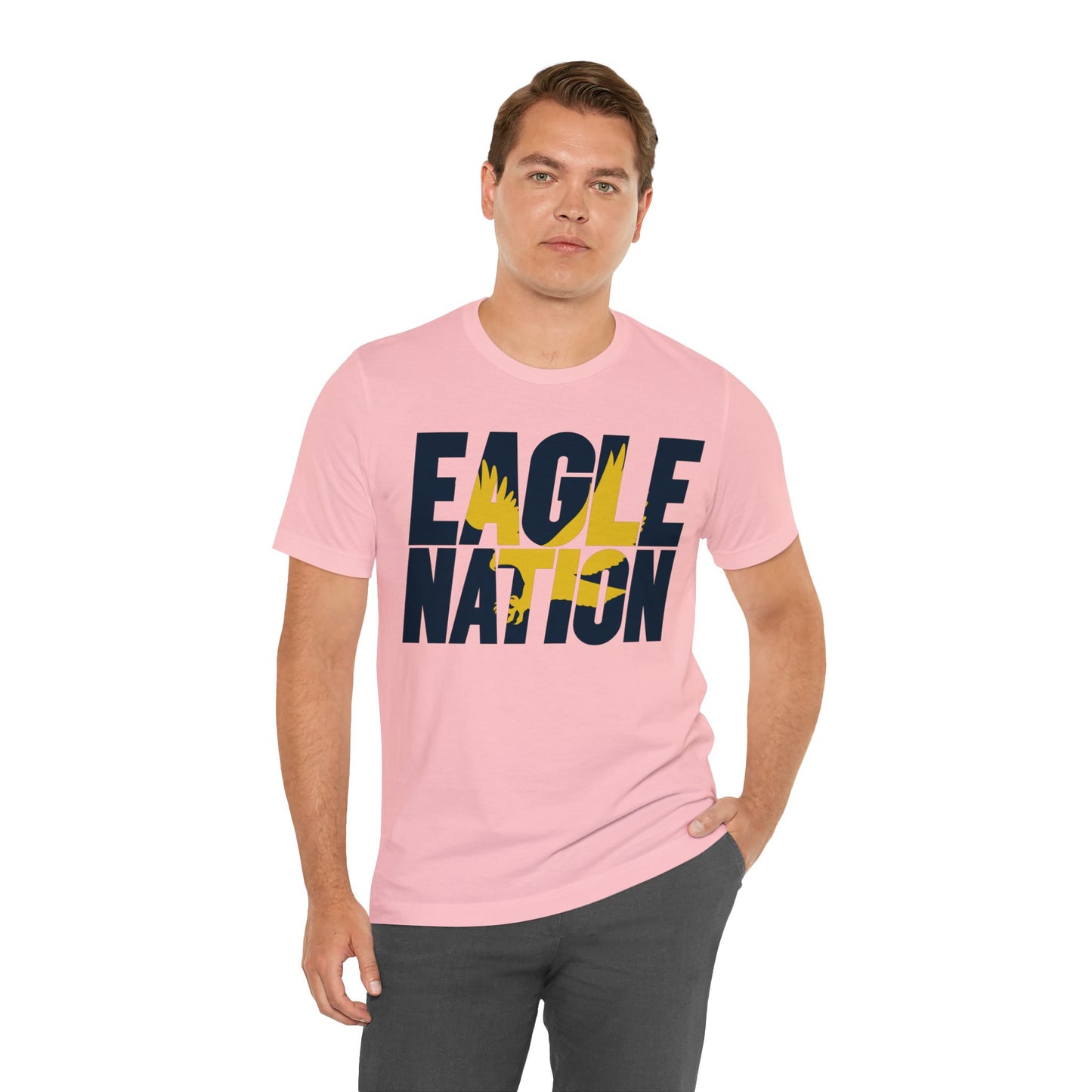 Eagle Nation - Bella+Canva Unisex Jersey Short Sleeve Tee