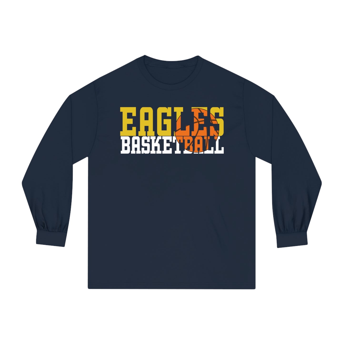 Basketball Cutout - American Apparel Unisex Classic Long Sleeve T-Shirt