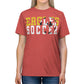 Soccer Cutout - Bella+Canva Unisex Triblend Tee