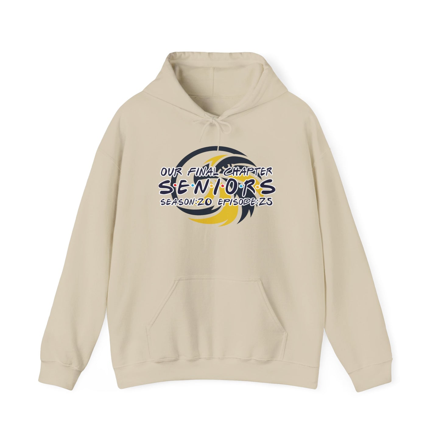 S.E.N.I.O.R.S. c/o 2025 - Gildan Unisex Heavy Blend™ Hooded Sweatshirt