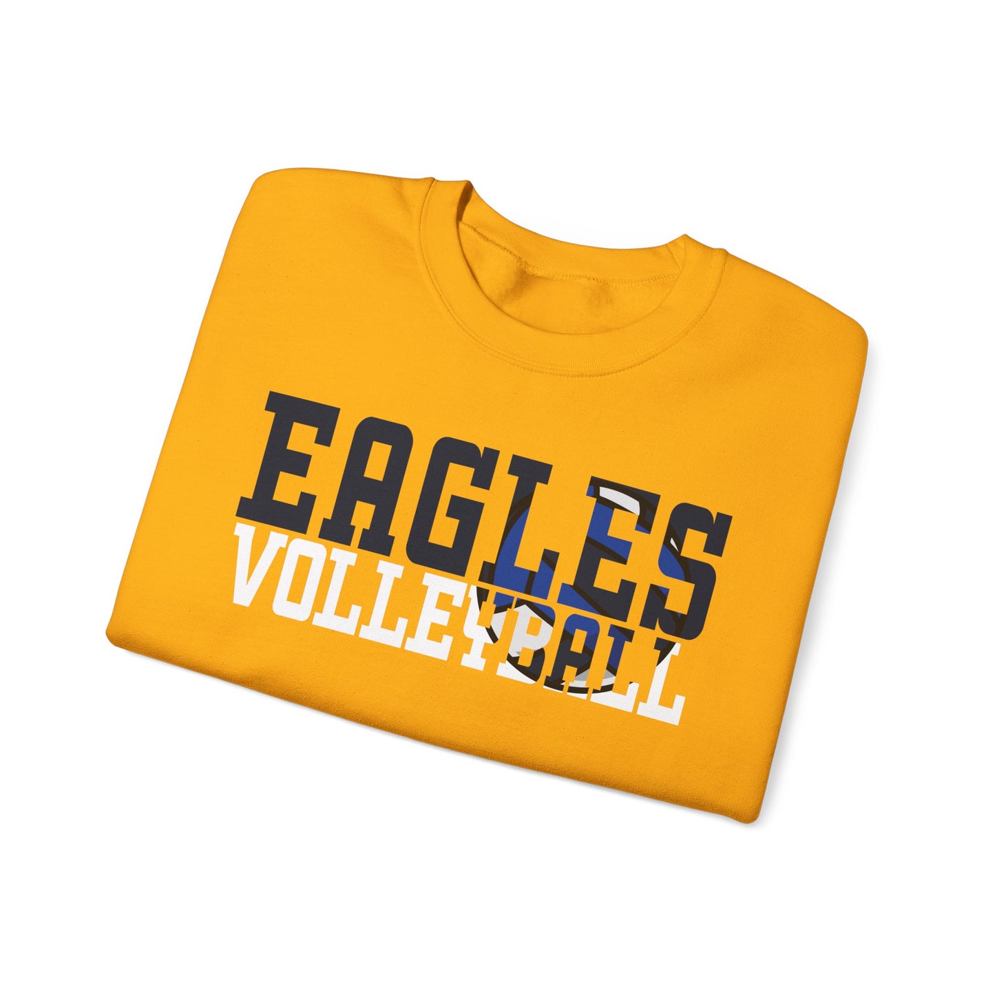 Volleyball Cutout - Gildan Unisex Heavy Blend™ Crewneck Sweatshirt