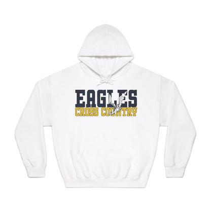 Cross Country Cutout - Gildan Unisex DryBlend® Hooded Sweatshirt
