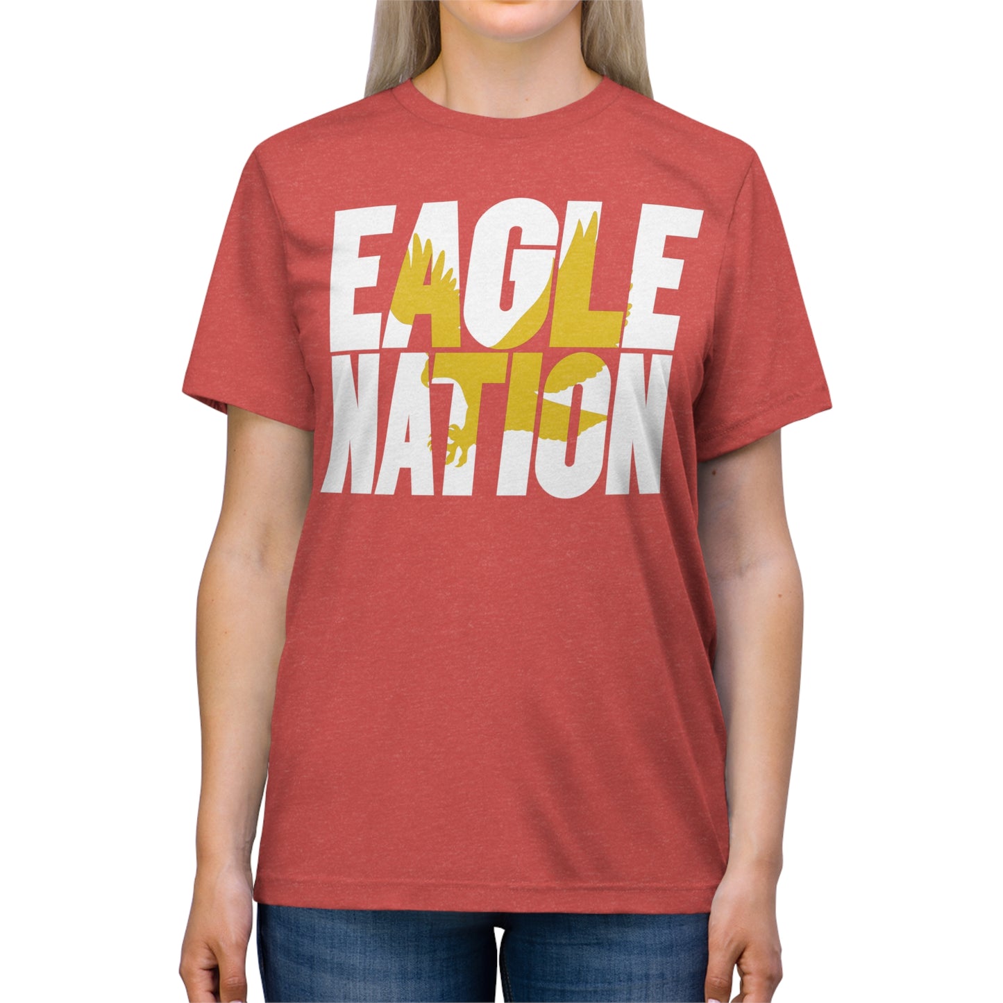 Eagle Nation - Bella+Canva Unisex Triblend Tee