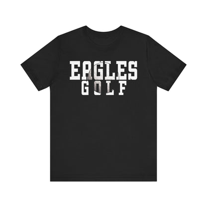 Golf Cutout - Bella+Canva Unisex Jersey Short Sleeve Tee