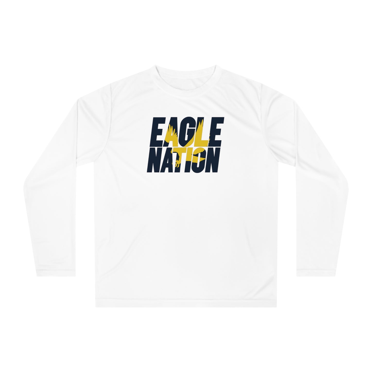 Eagle Nation - Team 365 Unisex Performance Long Sleeve Shirt